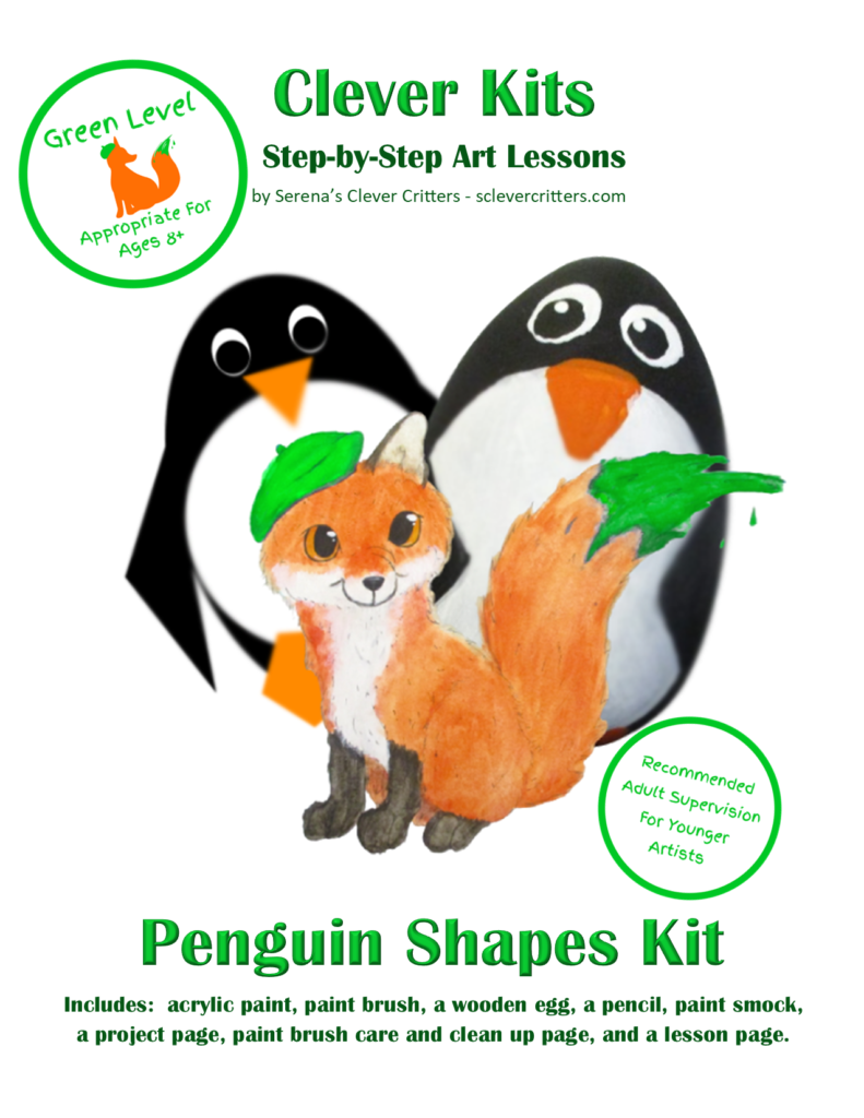 Penguin shapes cover page image