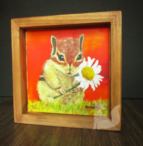 Chipmunk painting